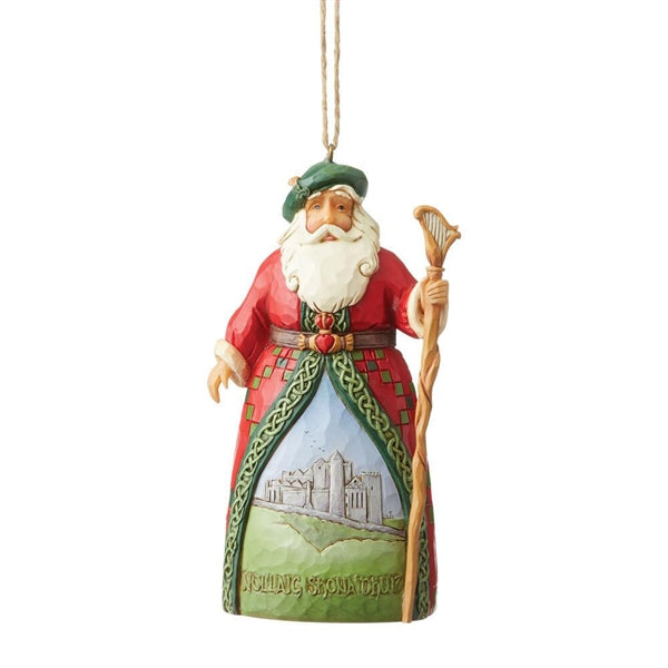 Jim Shore Heartwood Creek Irish Santa