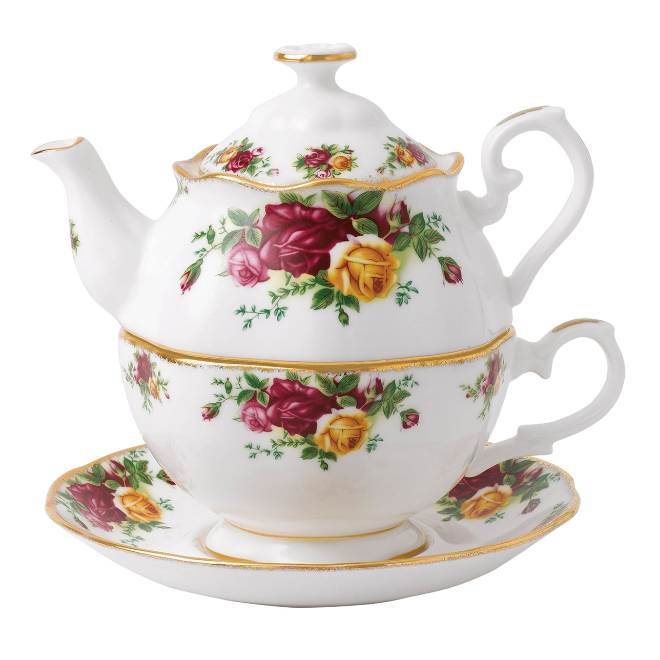 Old Country Roses Tea For One by Royal Albert