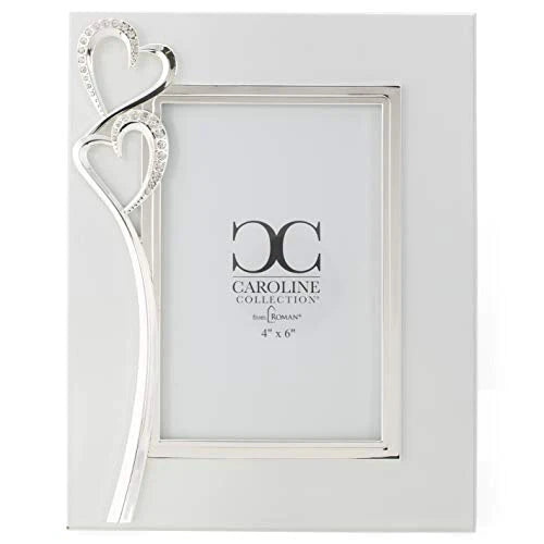 Caroline Collection Double Heart Frame
