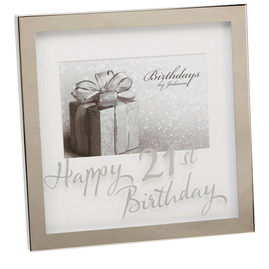 WIDDOP and Co. - Milestones Box Frame 6 x 4 Mirror Print - 21st