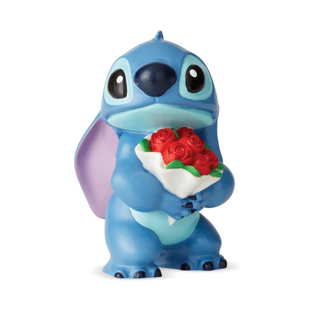 Stitch w/ Flowers Mini Couture de Force Figurine, Disney Showcase