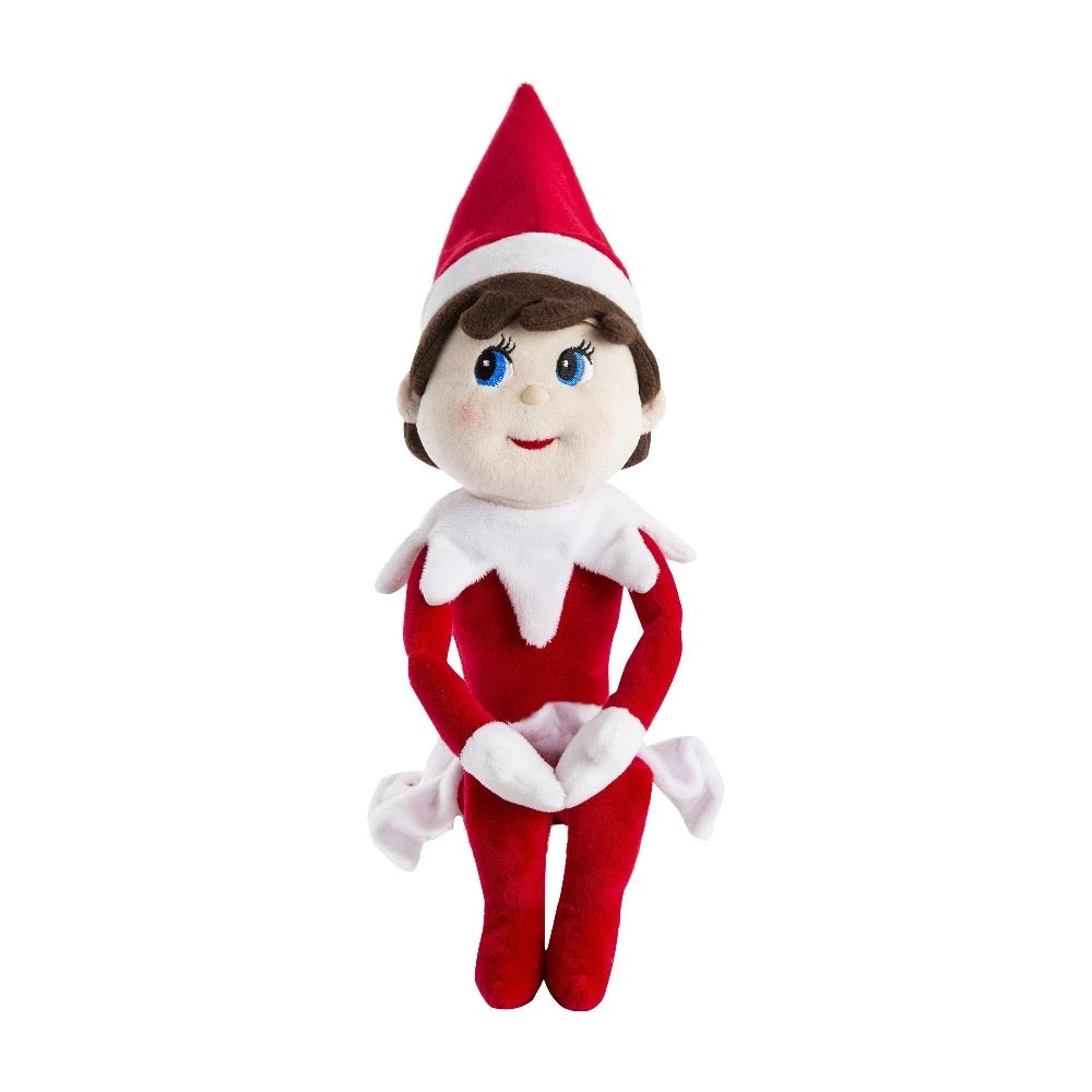 Elf on the Shelf Plushee Pals Light Skin Girl Blue Eyes
