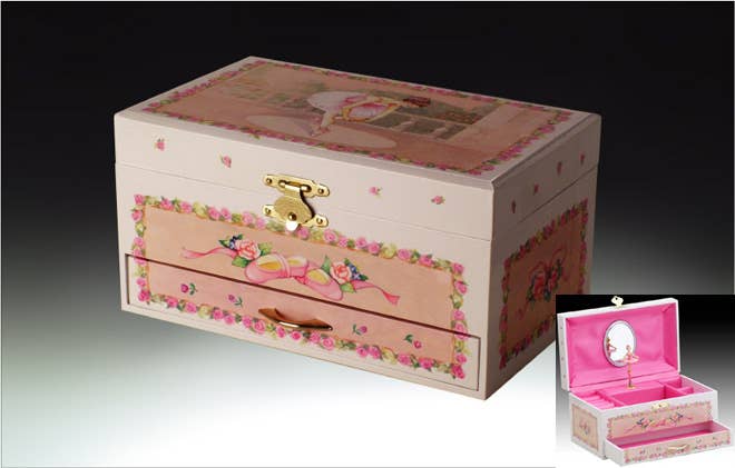 Broadway Gifts Co - Ballerina Musical Jewelry Box