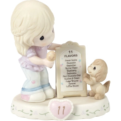 Growing In Grace, Age 11, Blonde Figurine