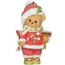 Cherished Teddies 2022 Dated Santa Ornament