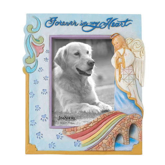 Jim Shore “Rainbow Bridge Angel Frame”