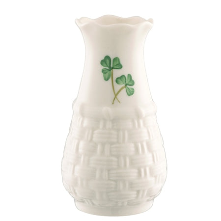 Belleek 4671 Weave 4” Vase