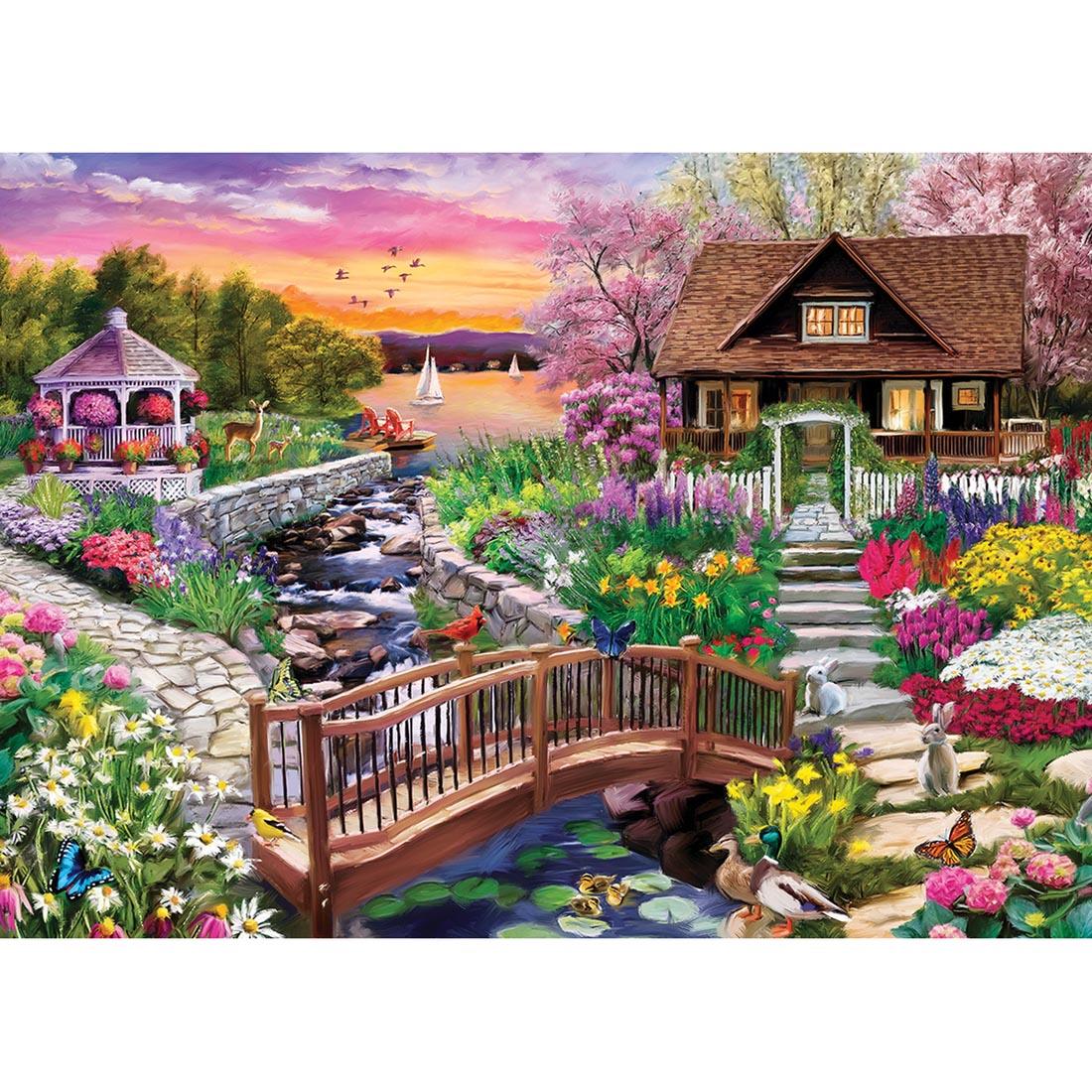 Spring On The Shore 1000 Piece Masterpiece Gallery Premium Collection