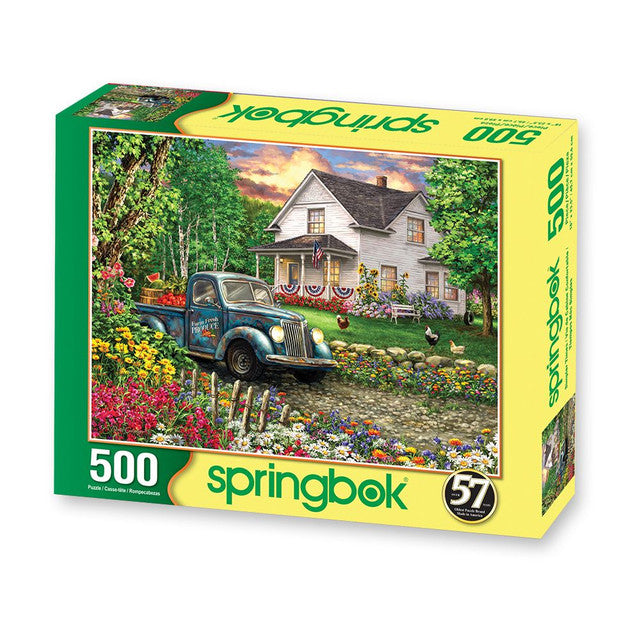 Simpler Times 500 Piece Jigsaw Puzzle