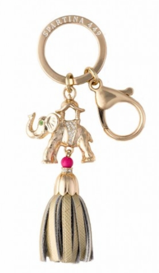 Spartina 449 Icon Keychain Elephant