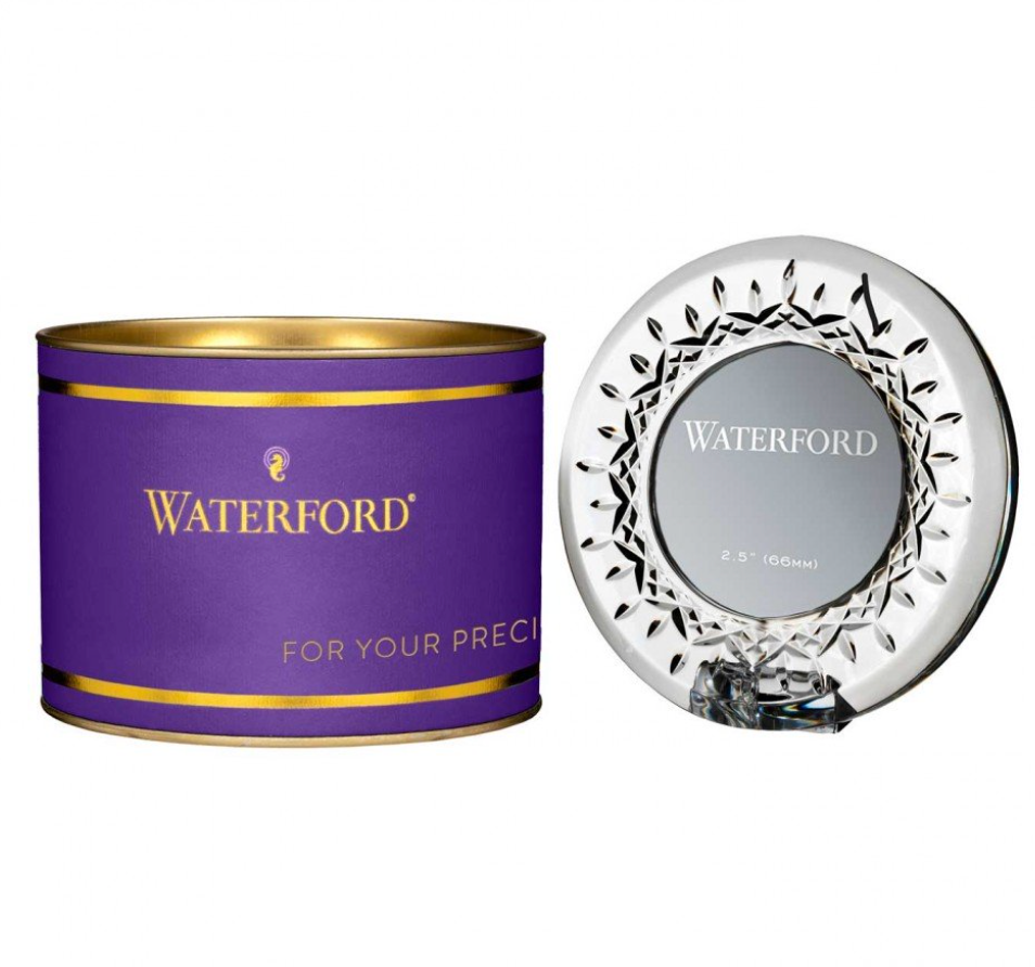 Giftology Lismore Round Mini Frame by Waterford