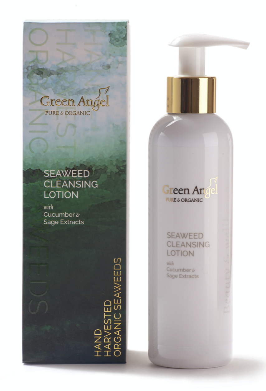 Green Angel Seaweed Cleansing Lotion With Cucumber & Sage Extracts