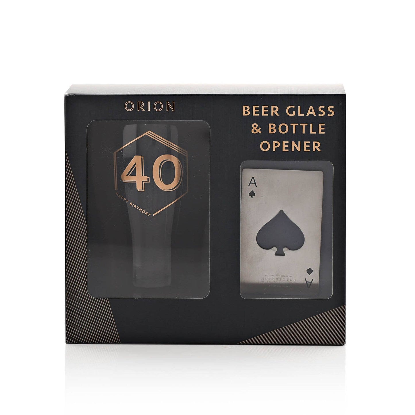 WIDDOP and Co. - Hotchpotch Orion Beer Glass & Bottle Opener - 40