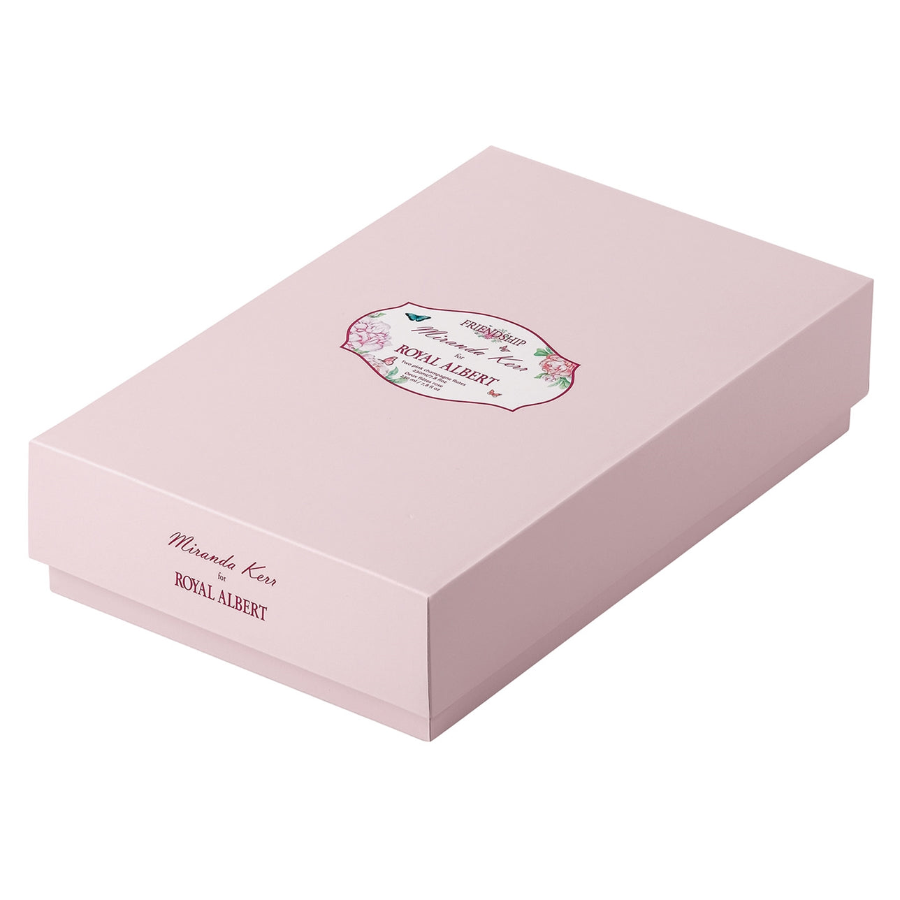 Miranda Kerr For Royal Albert Friendship Pink ChampagneFlutes