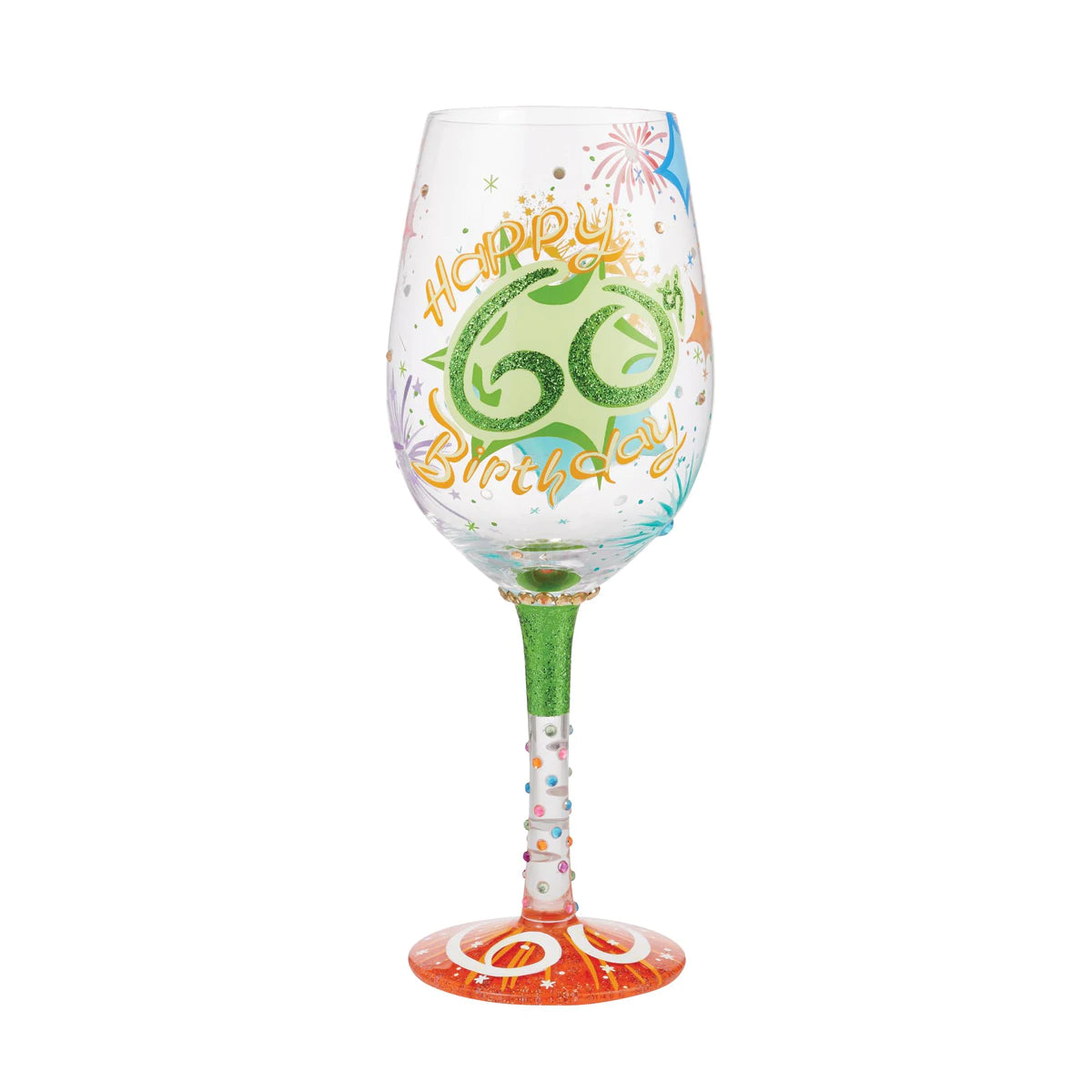 Lolita “60th Birthday” Wine Glass