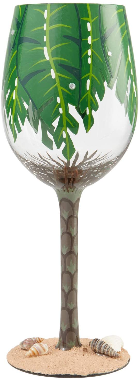 Lolita “Palm Tree” 15oz Wine Glass Item #6007485