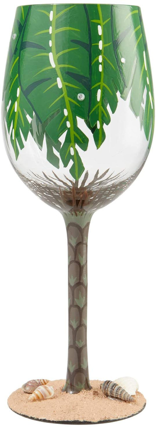 Lolita “Palm Tree” 15oz Wine Glass Item #6007485