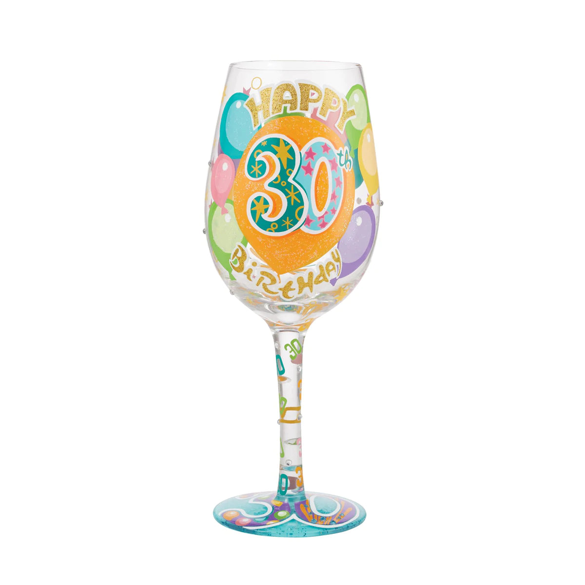 Lolita “30th Birthday” Wine Glass