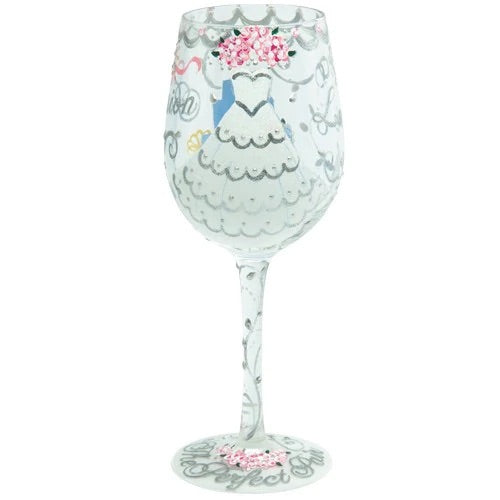 Lolita “Bride” 15oz Wine Glass GLS11-5522X