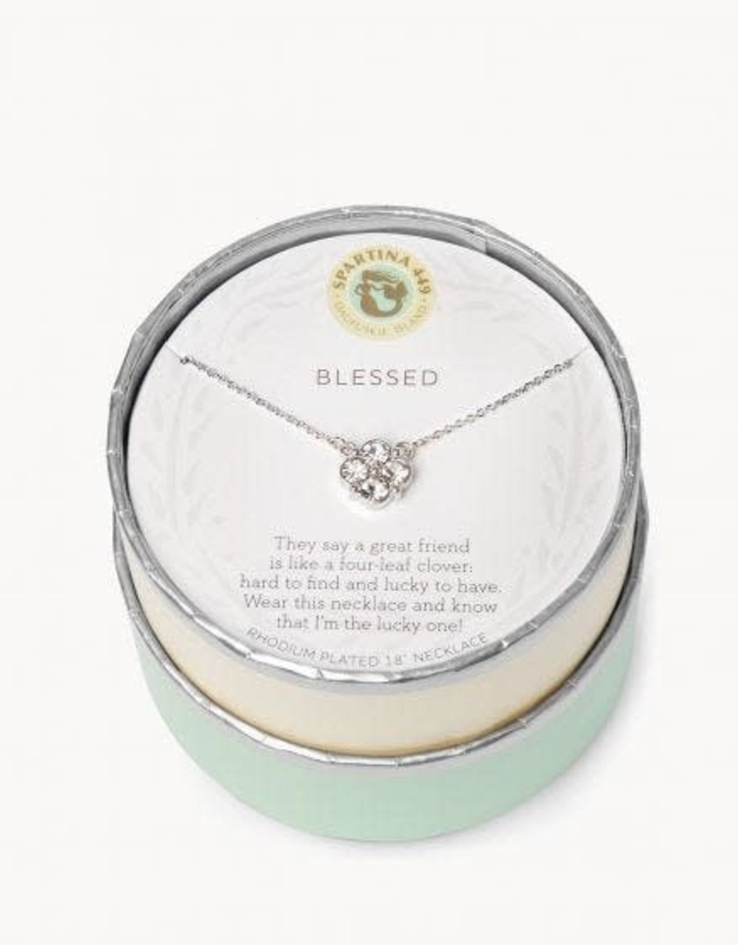 Spartina Sea La Vie Blessed Necklace Silver
