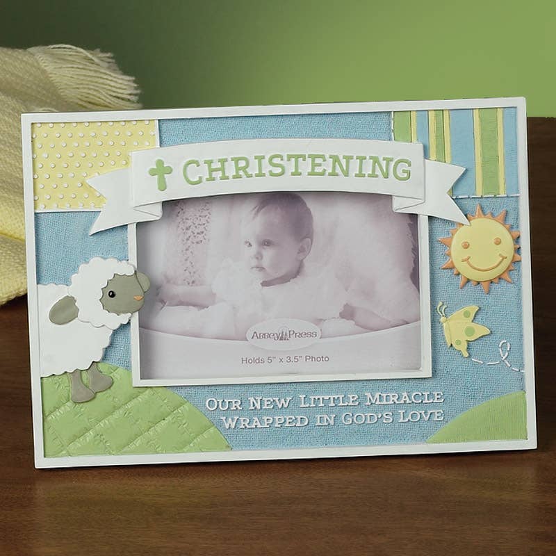 Abbey & CA Gift - Christening Photo Frame