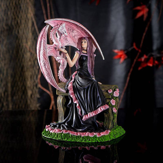 PACIFIC GIFTWARE - 15575 Anne Stokes Dragon Friendship Elegant Dragon C/4