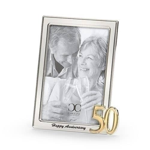 Roman - 6.75"H 50TH ANNIVERSARY FRAME