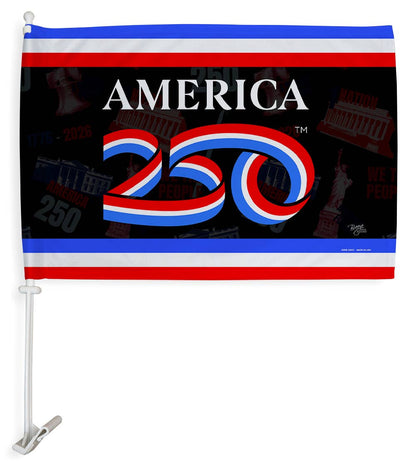Two Group Flag Co - America 250 Flag Anniversary USA 250th Home Decor: Garden Flag 13" x 18.5" Only / Double Sided-Thick Fabric
