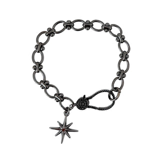 Love, Lisa - Larisa Chain Sexy Link Star Bracelet: Silver