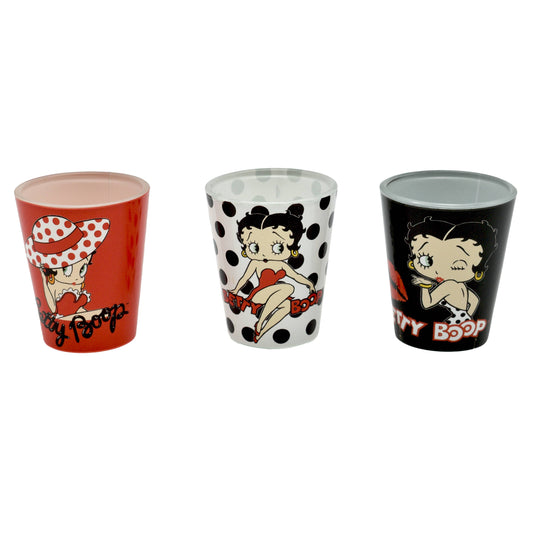 MID-SOUTH PRODUCTS - Betty Boop Shot Glass Set - Polka Dots