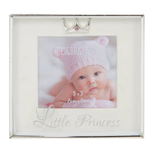 Load image into Gallery viewer, WIDDOP and Co. - Silverplated Box Frame 3&quot; x 3&quot; - Little Princess

