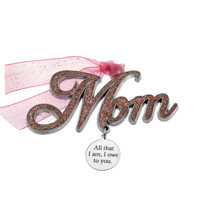 Gloria Duchin - Mom Word Ornament