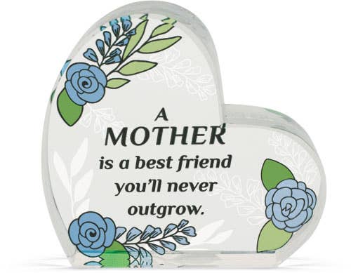 AngelStar - Mother - Relationship Glass Plaque