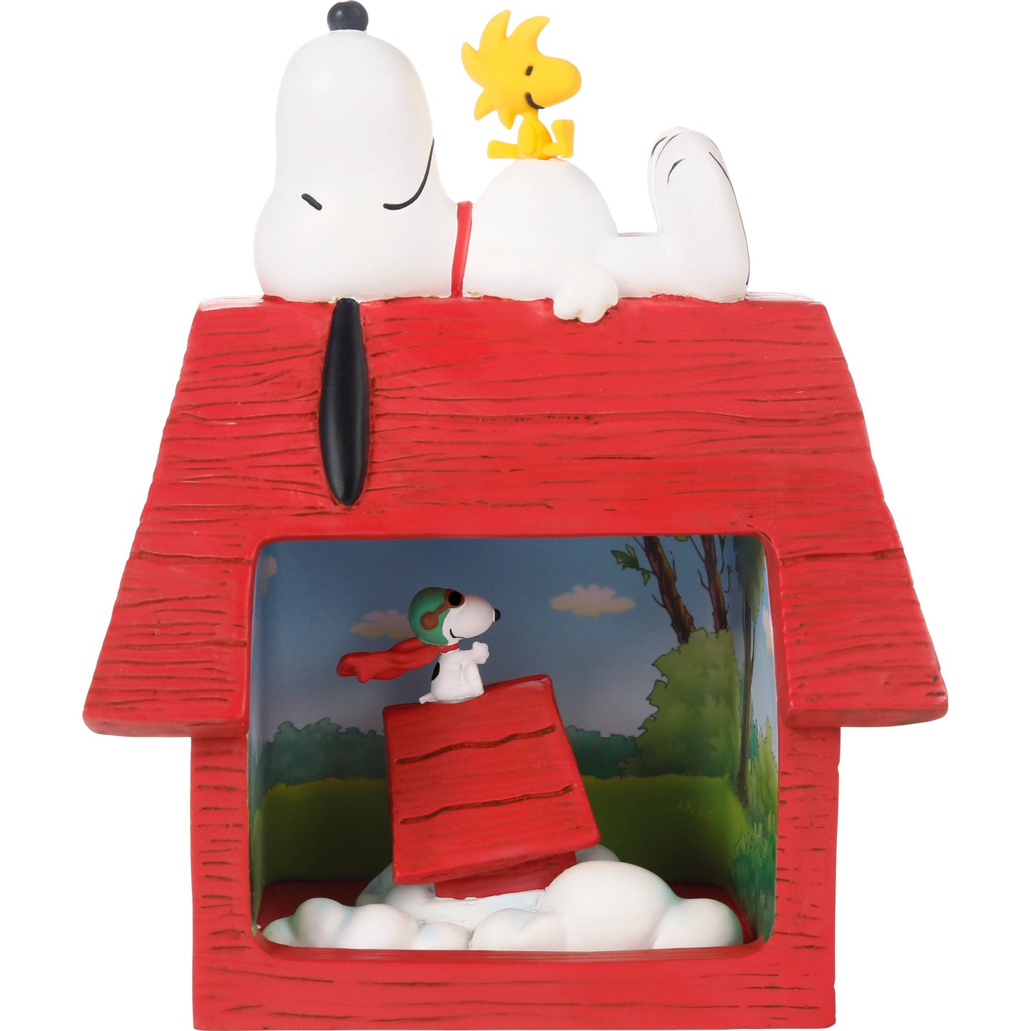 Precious Moments - Peanuts This Time I’ve Got You, Red Baron! Shadow Box