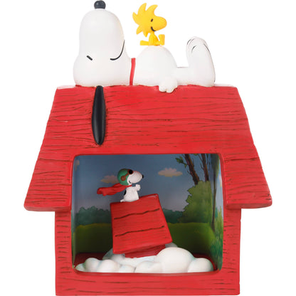 Precious Moments - Peanuts This Time I’ve Got You, Red Baron! Shadow Box