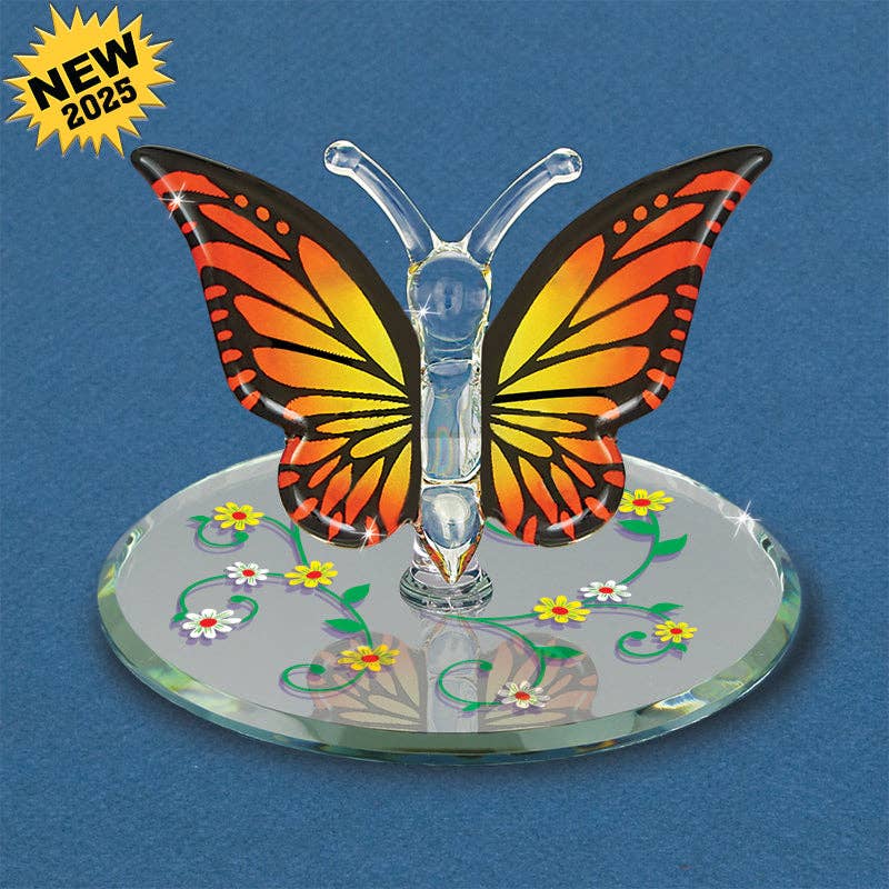 Glass Baron - S1 307-K: Monarch Butterfly