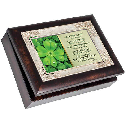 Cottage Garden - May The Road Rise Up To Meet You Italian Style Music Box