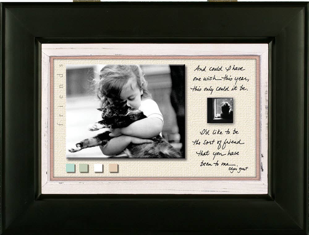 Cottage Garden - Friend to Me Black Music Box