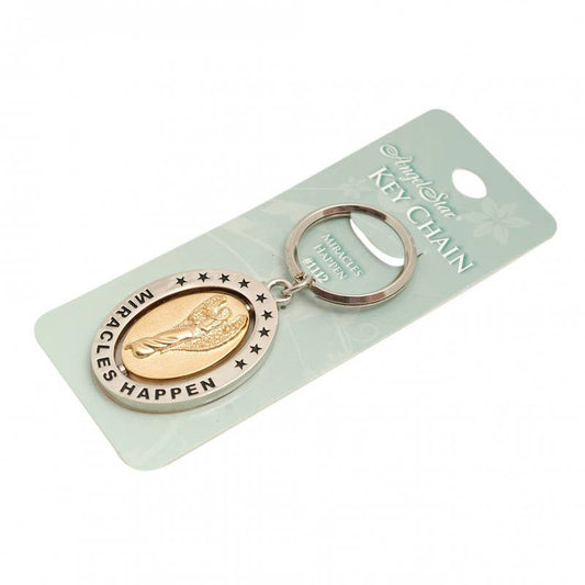 AngelStar - Miracles Happen - Keychain