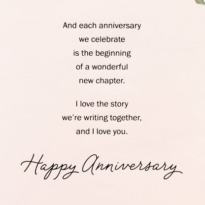 DICKENS INC. - Anniversary Card for Wife (Our Love Story)