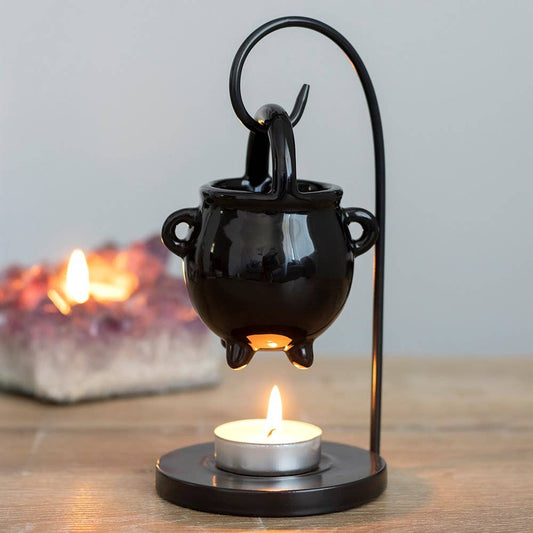 Something Different Wholesale - Hanging Cauldron Halloween Oil Burner