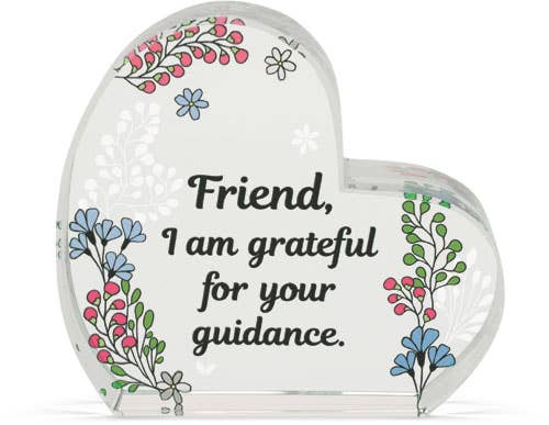 AngelStar - Friend - Occupation Glass Plaque