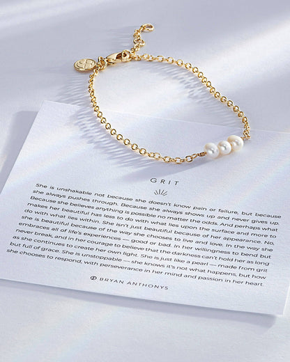 Bryan Anthonys - Grit Dainty Chain Bracelet: Silver