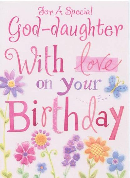 DICKENS INC. - Birthday Goddaughter | SETC | SM | 15627-2GODTR
