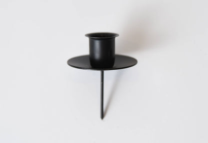 LMS Wholesale - Iron Wreath Pic Taper Holder