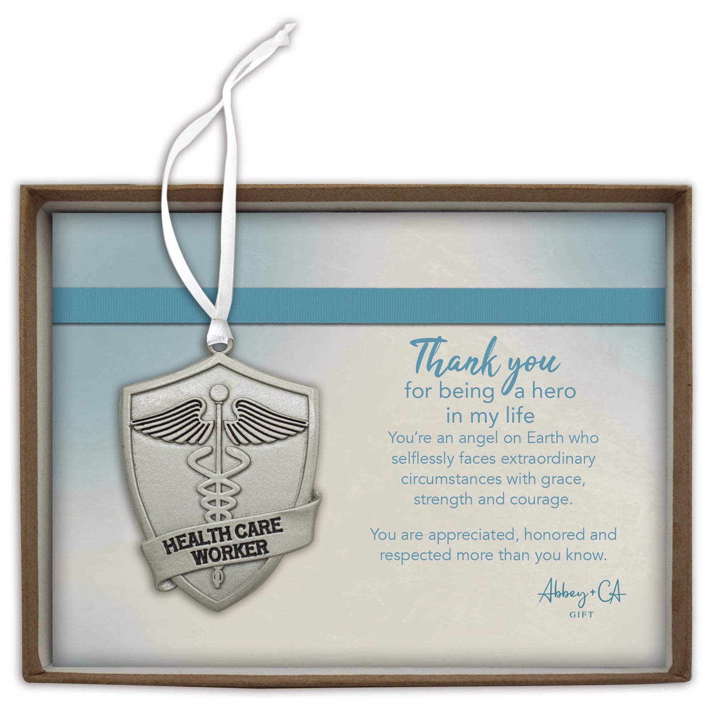 Abbey + CA Gift - Thank You Healthcare Worker Ornament 