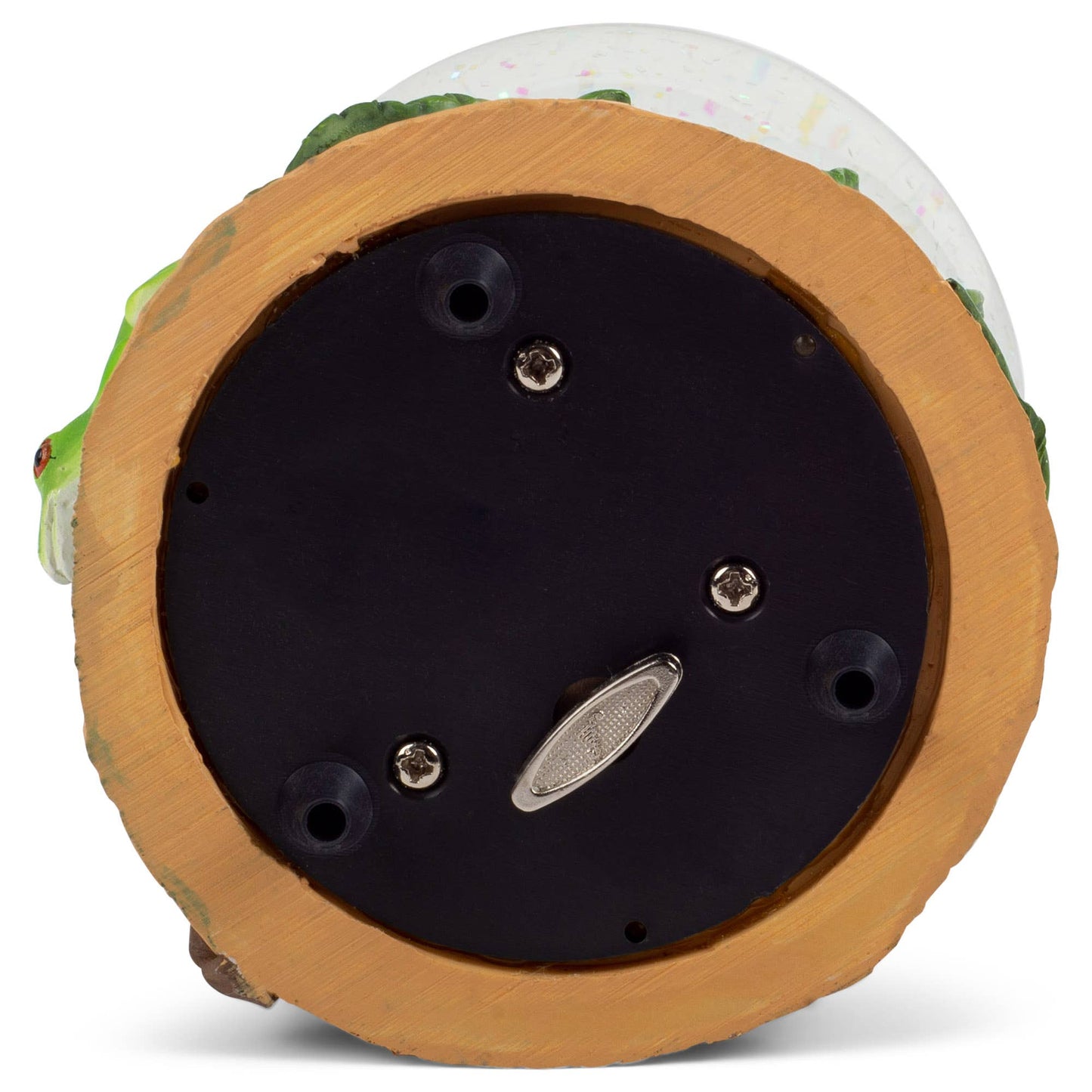 Cottage Garden - Playful Tree Frog 100MM Musical Snow Globe