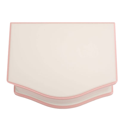 Cottage Garden - Ballerina White/Pink 7.5x5.4 MDF/Velvet Musical Jewelry Box