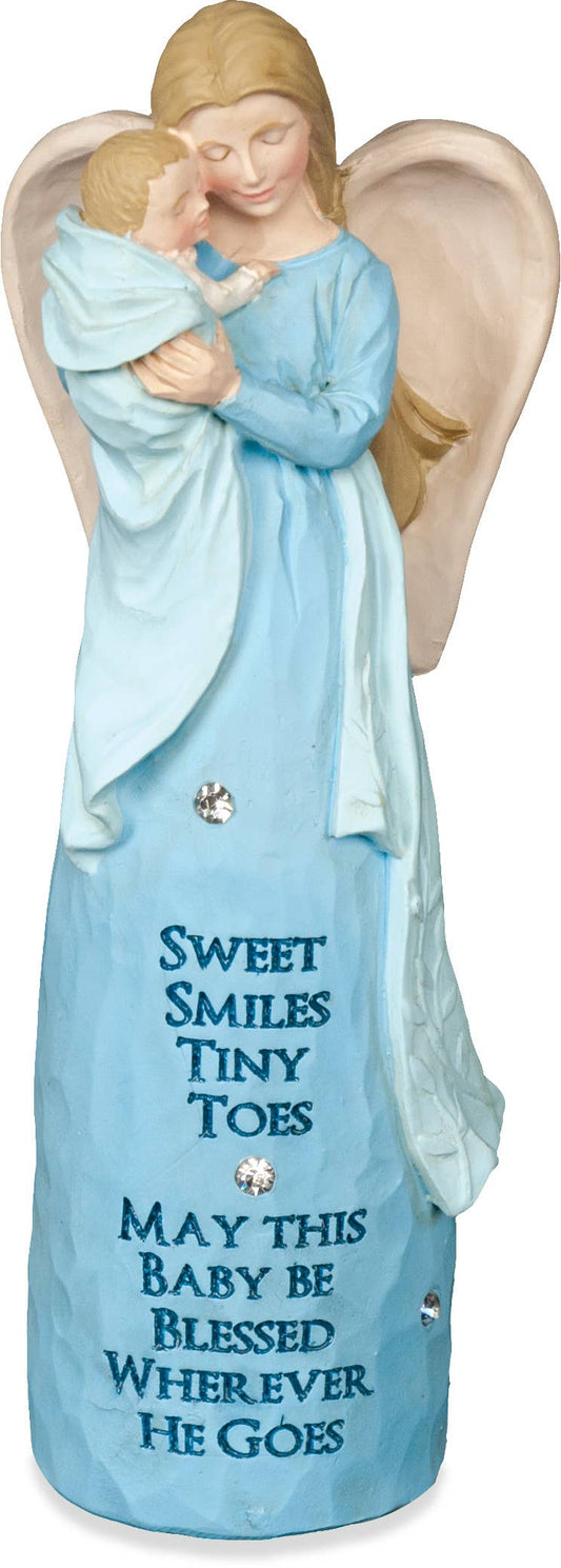 AngelStar - Baby Blue - Occasion Angel Figurine