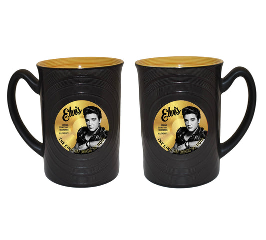 MID-SOUTH PRODUCTS - Elvis Mug - Gold Record Embossed